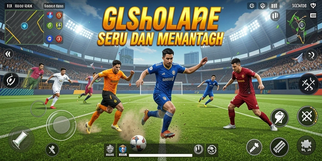 Tampilan gameplay seru di <strong>66K</strong> yang menampilkan aksi olahraga penuh semangat.