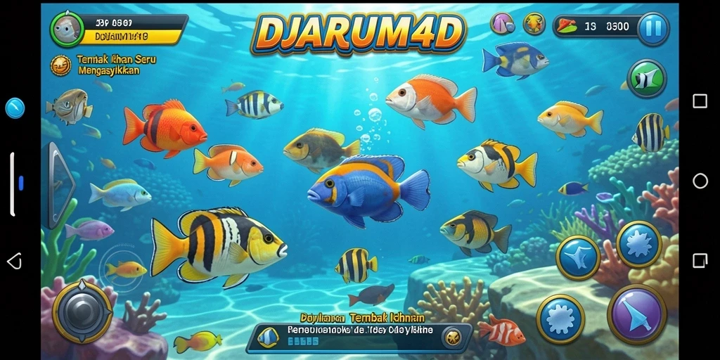 Screenshot DJARUM4D menampilkan gameplay yang menarik di dunia Tembak Ikan.