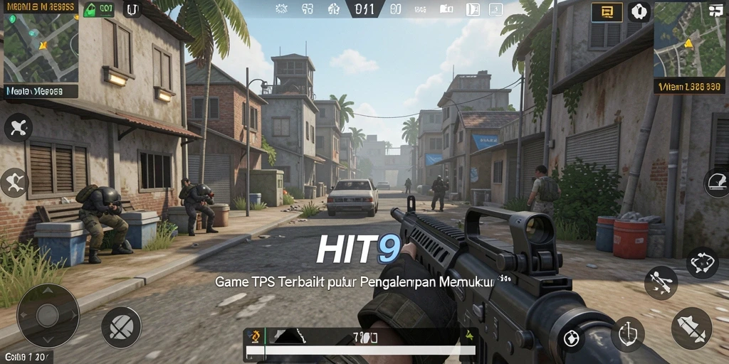 Tampilan aksi dari gameplay seru di HIT9 dengan grafis menawan.