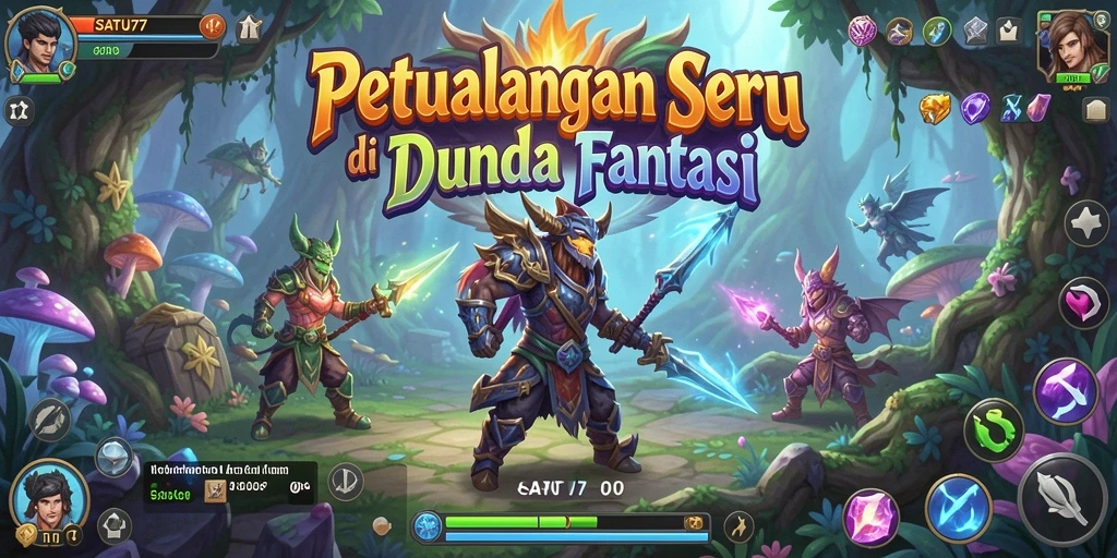 Tampilan gameplay <strong>SATU77</strong> yang memukau dan penuh aksi.