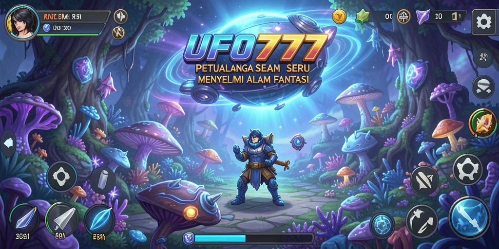 Tampilan gameplay <strong>UFO777</strong> yang menawan dan penuh petualangan.