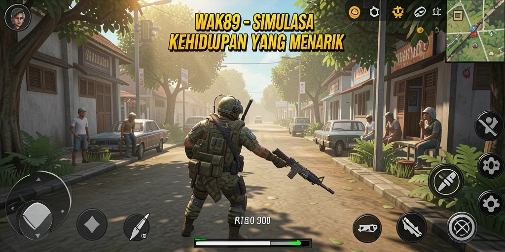 Tampilan screenshot <strong>WAK89</strong> yang menampilkan pengalaman gameplay simulasi.